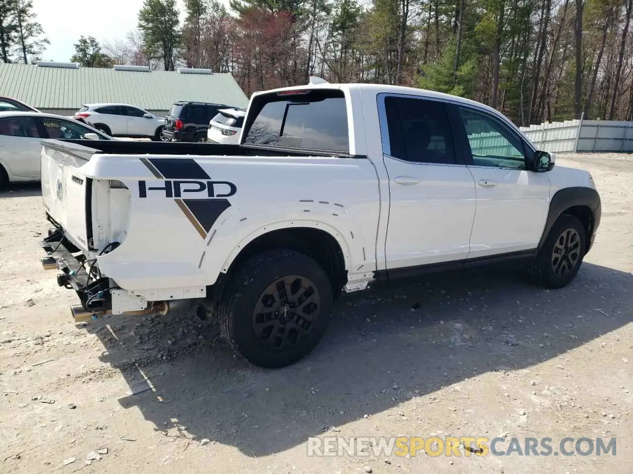 3 Photograph of a damaged car 5FPYK3F50PB038722 HONDA RIDGELINE 2023