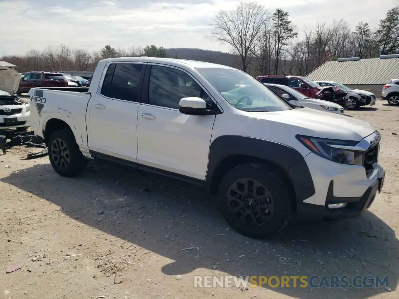 4 Photograph of a damaged car 5FPYK3F50PB038722 HONDA RIDGELINE 2023