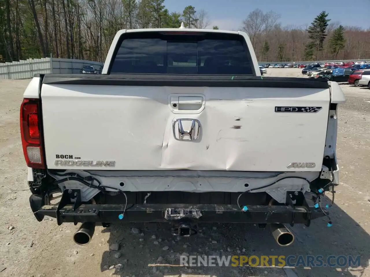6 Photograph of a damaged car 5FPYK3F50PB038722 HONDA RIDGELINE 2023