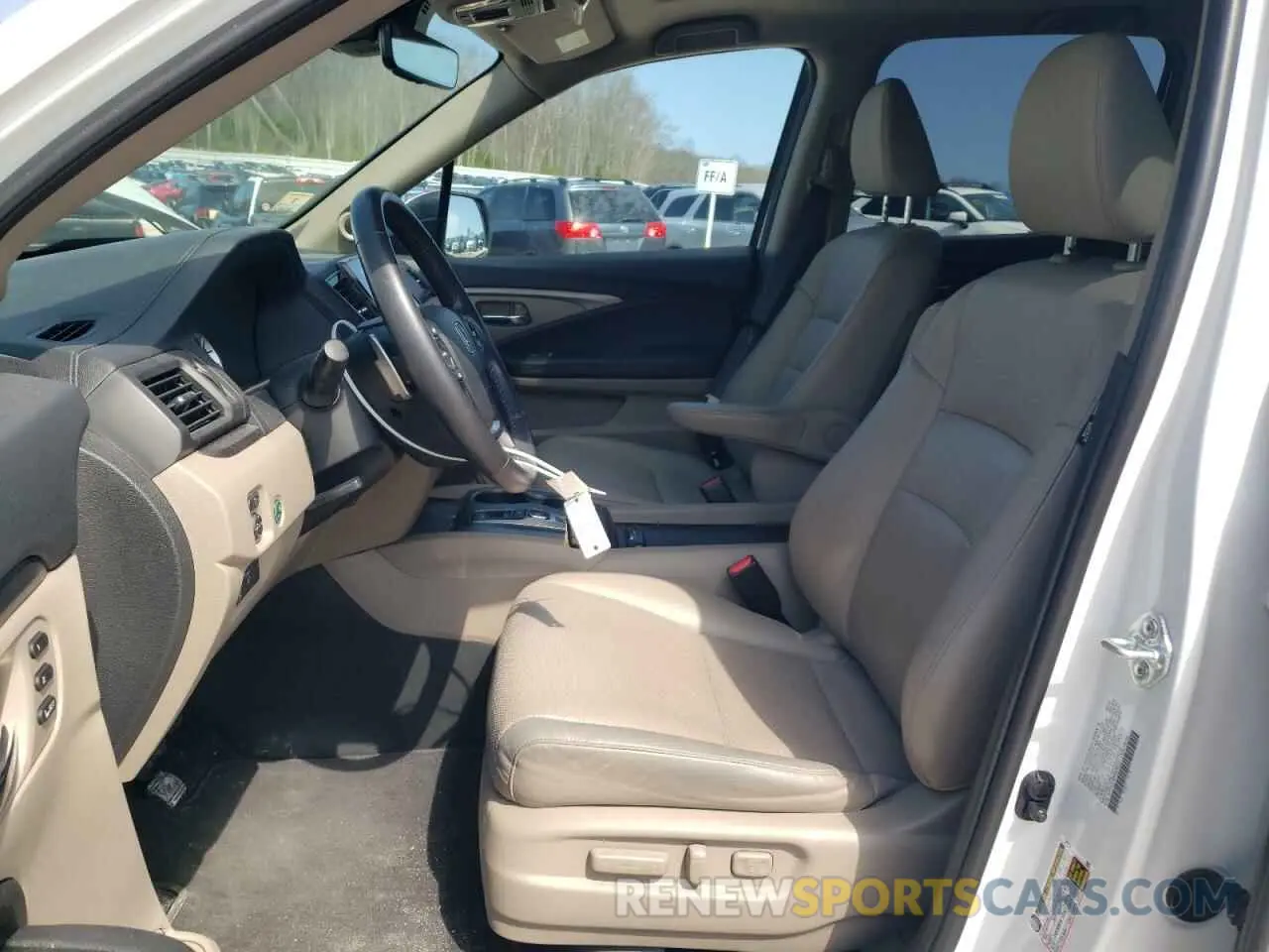 7 Photograph of a damaged car 5FPYK3F50PB038722 HONDA RIDGELINE 2023