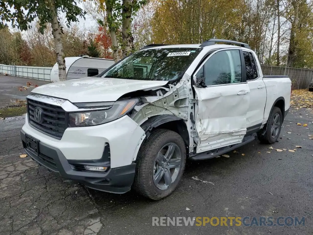 1 Photograph of a damaged car 5FPYK3F51PB068148 HONDA RIDGELINE 2023
