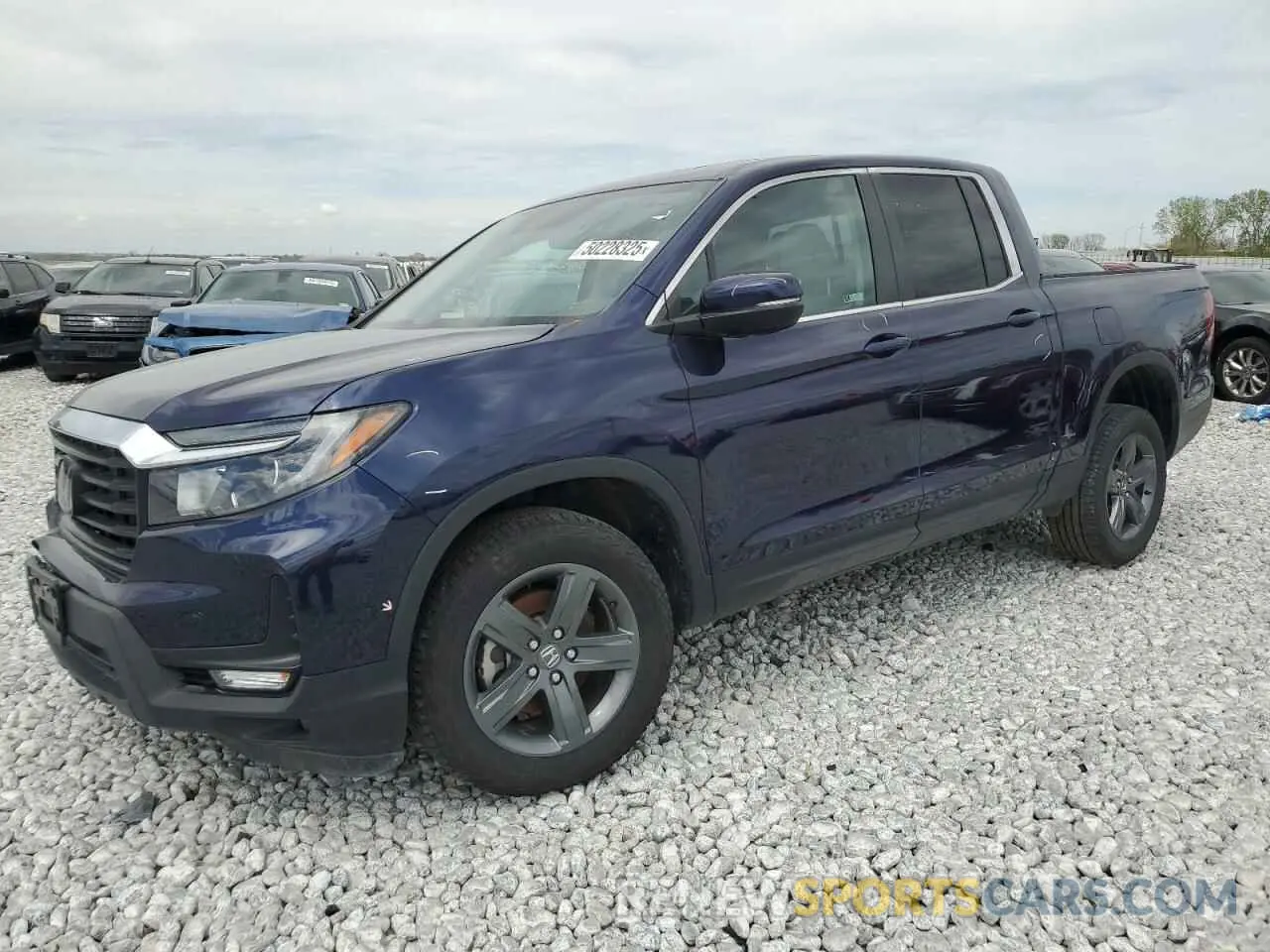 1 Photograph of a damaged car 5FPYK3F52PB018424 HONDA RIDGELINE 2023