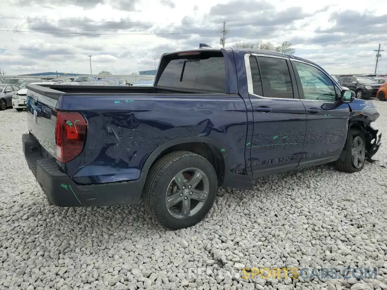 3 Photograph of a damaged car 5FPYK3F52PB018424 HONDA RIDGELINE 2023