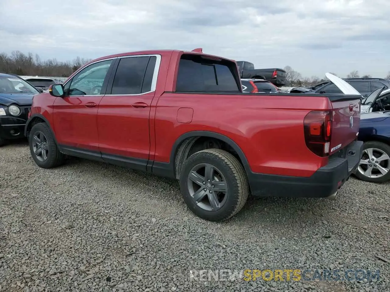 2 Photograph of a damaged car 5FPYK3F52PB044960 HONDA RIDGELINE 2023