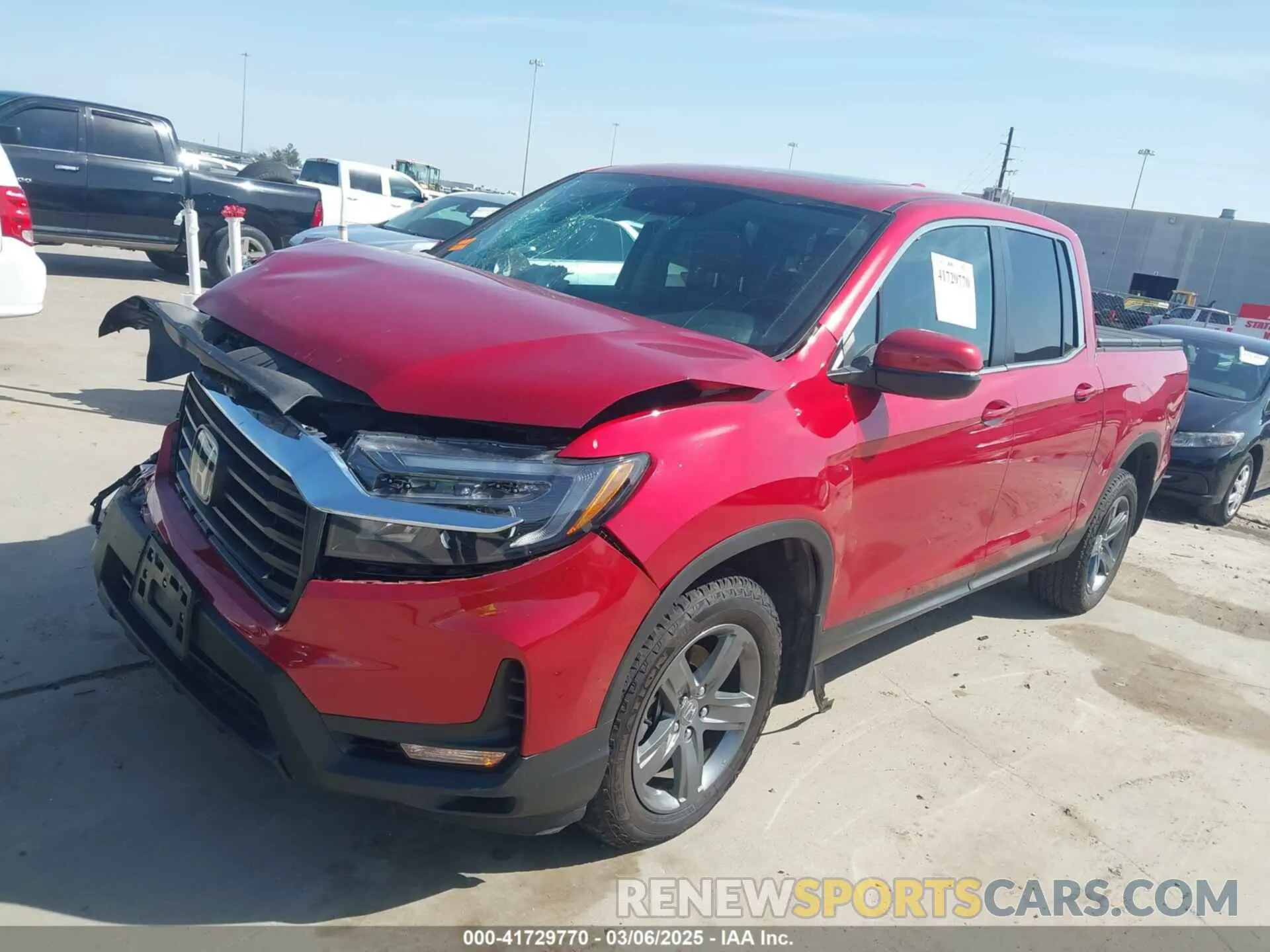 2 Photograph of a damaged car 5FPYK3F52PB059331 HONDA RIDGELINE 2023