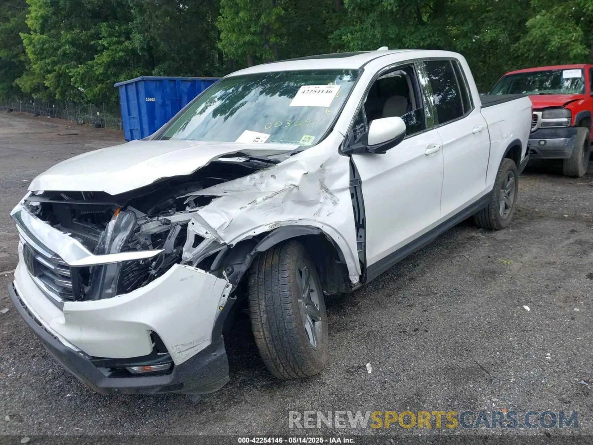 2 Photograph of a damaged car 5FPYK3F53PB003091 HONDA RIDGELINE 2023