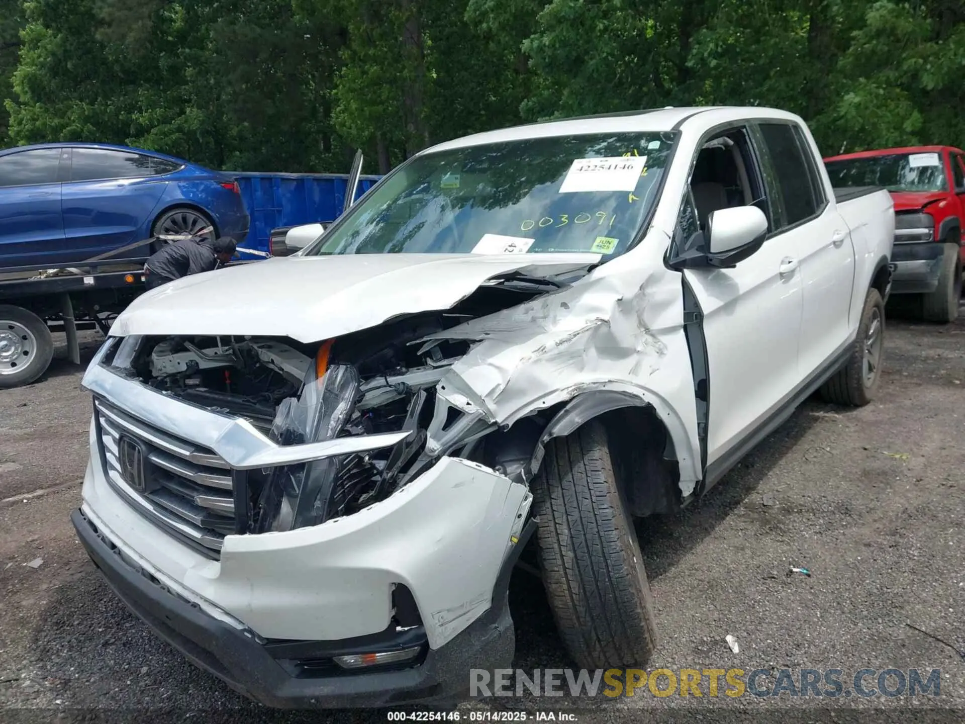 6 Photograph of a damaged car 5FPYK3F53PB003091 HONDA RIDGELINE 2023
