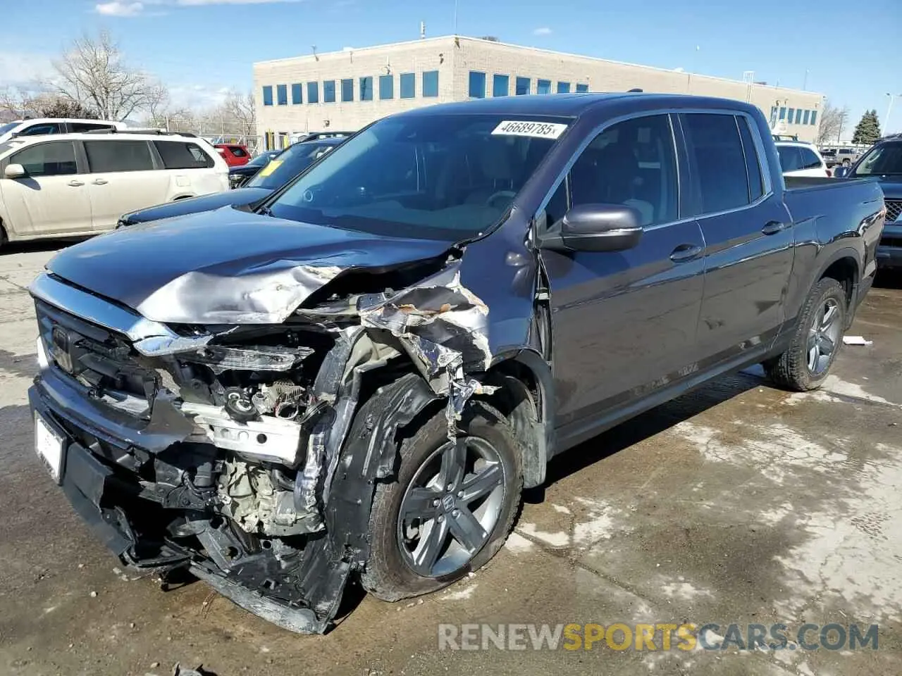 1 Photograph of a damaged car 5FPYK3F53PB053988 HONDA RIDGELINE 2023