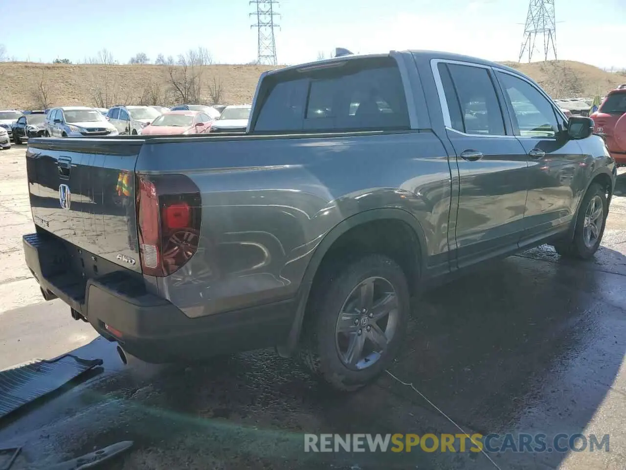 3 Photograph of a damaged car 5FPYK3F53PB053988 HONDA RIDGELINE 2023