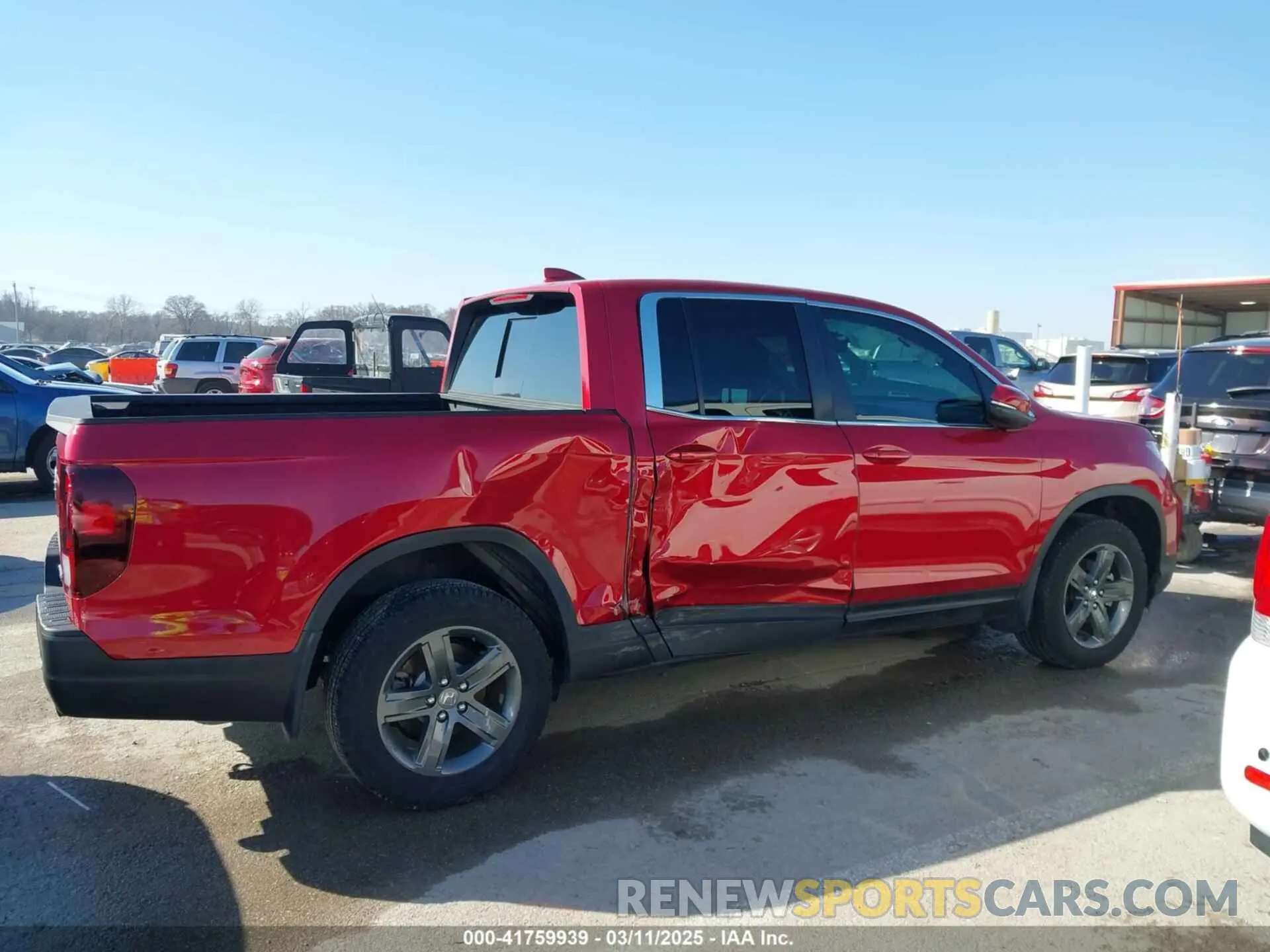 13 Photograph of a damaged car 5FPYK3F54PB010082 HONDA RIDGELINE 2023