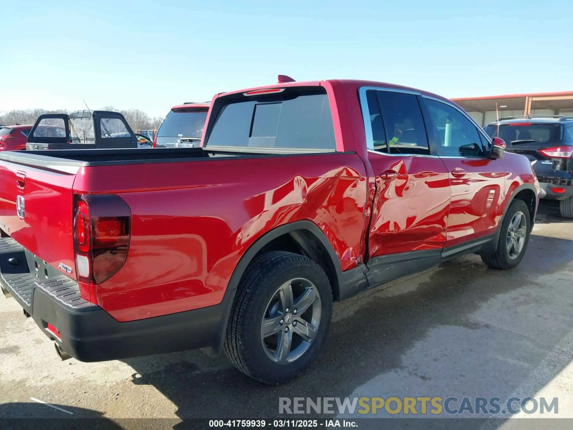 6 Photograph of a damaged car 5FPYK3F54PB010082 HONDA RIDGELINE 2023