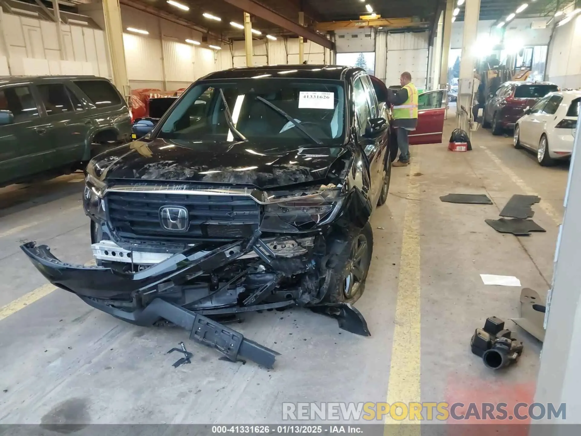 2 Photograph of a damaged car 5FPYK3F54PB017307 HONDA RIDGELINE 2023