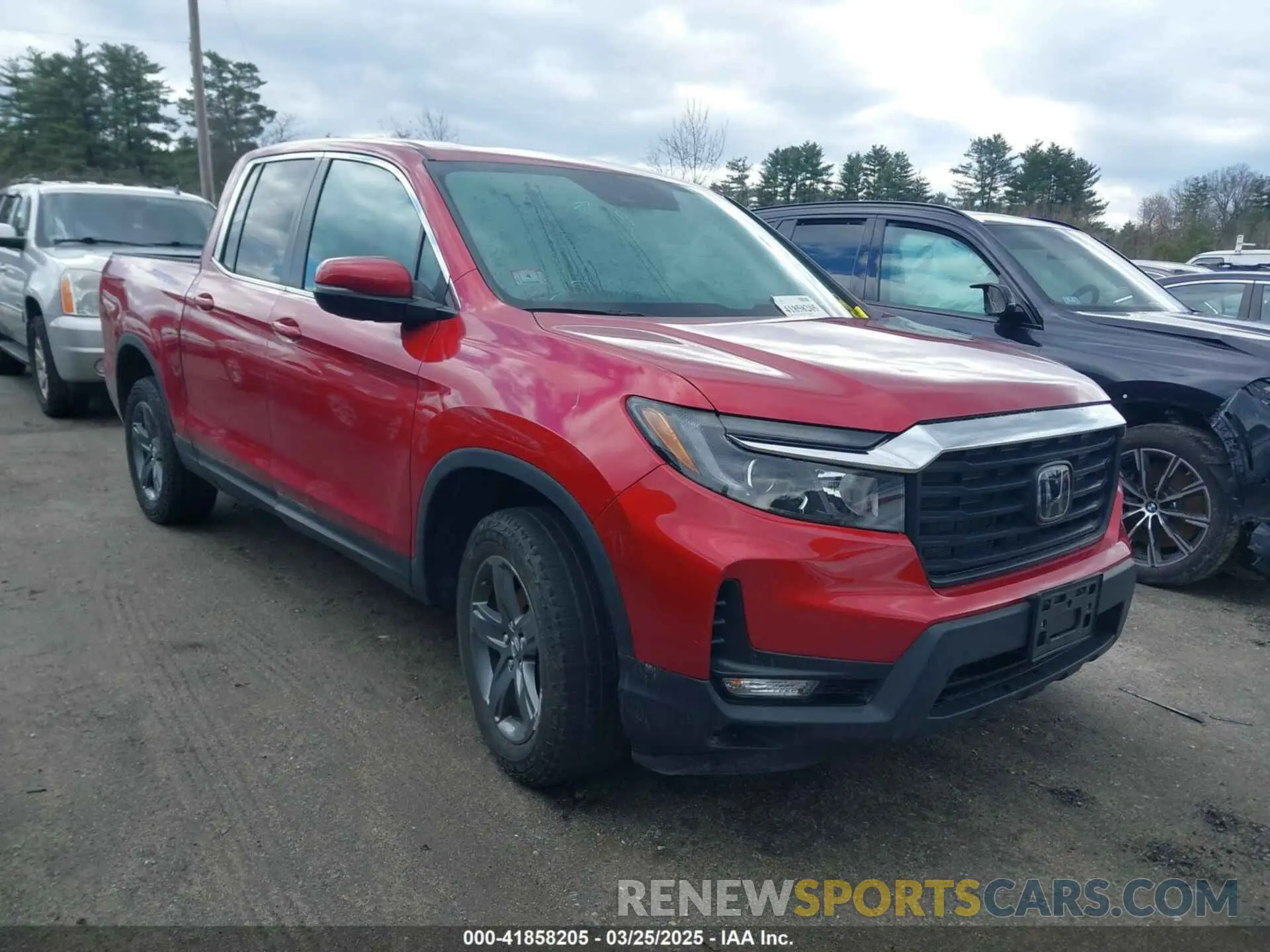 1 Photograph of a damaged car 5FPYK3F55PB020782 HONDA RIDGELINE 2023