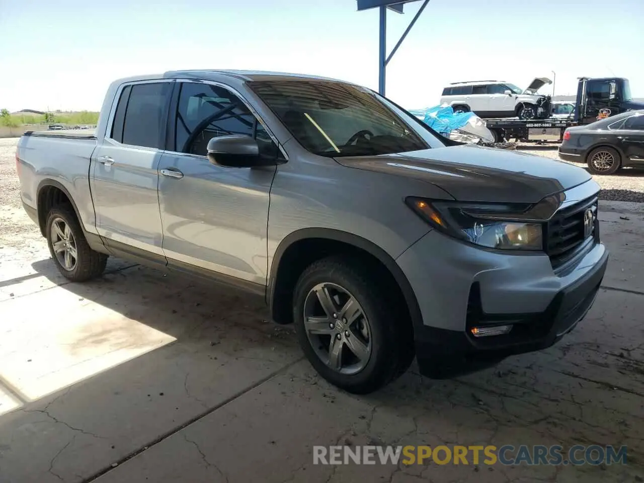 4 Photograph of a damaged car 5FPYK3F55PB046041 HONDA RIDGELINE 2023