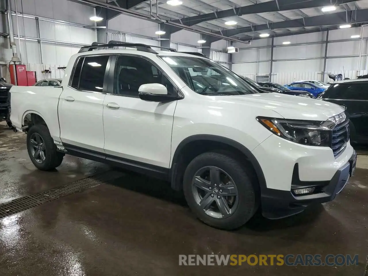 4 Photograph of a damaged car 5FPYK3F56PB037672 HONDA RIDGELINE 2023