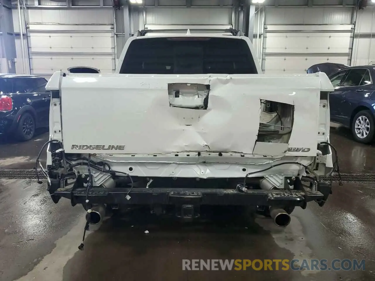 6 Photograph of a damaged car 5FPYK3F56PB037672 HONDA RIDGELINE 2023