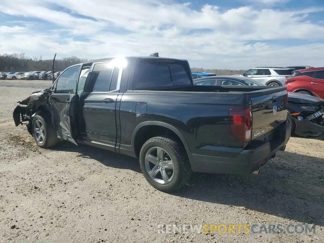 2 Photograph of a damaged car 5FPYK3F57PB035588 HONDA RIDGELINE 2023