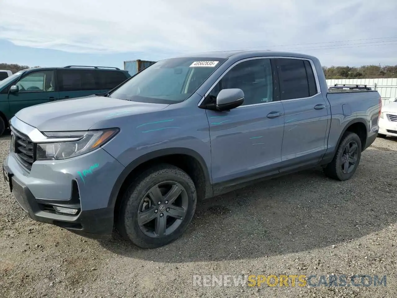 1 Photograph of a damaged car 5FPYK3F58PB031033 HONDA RIDGELINE 2023