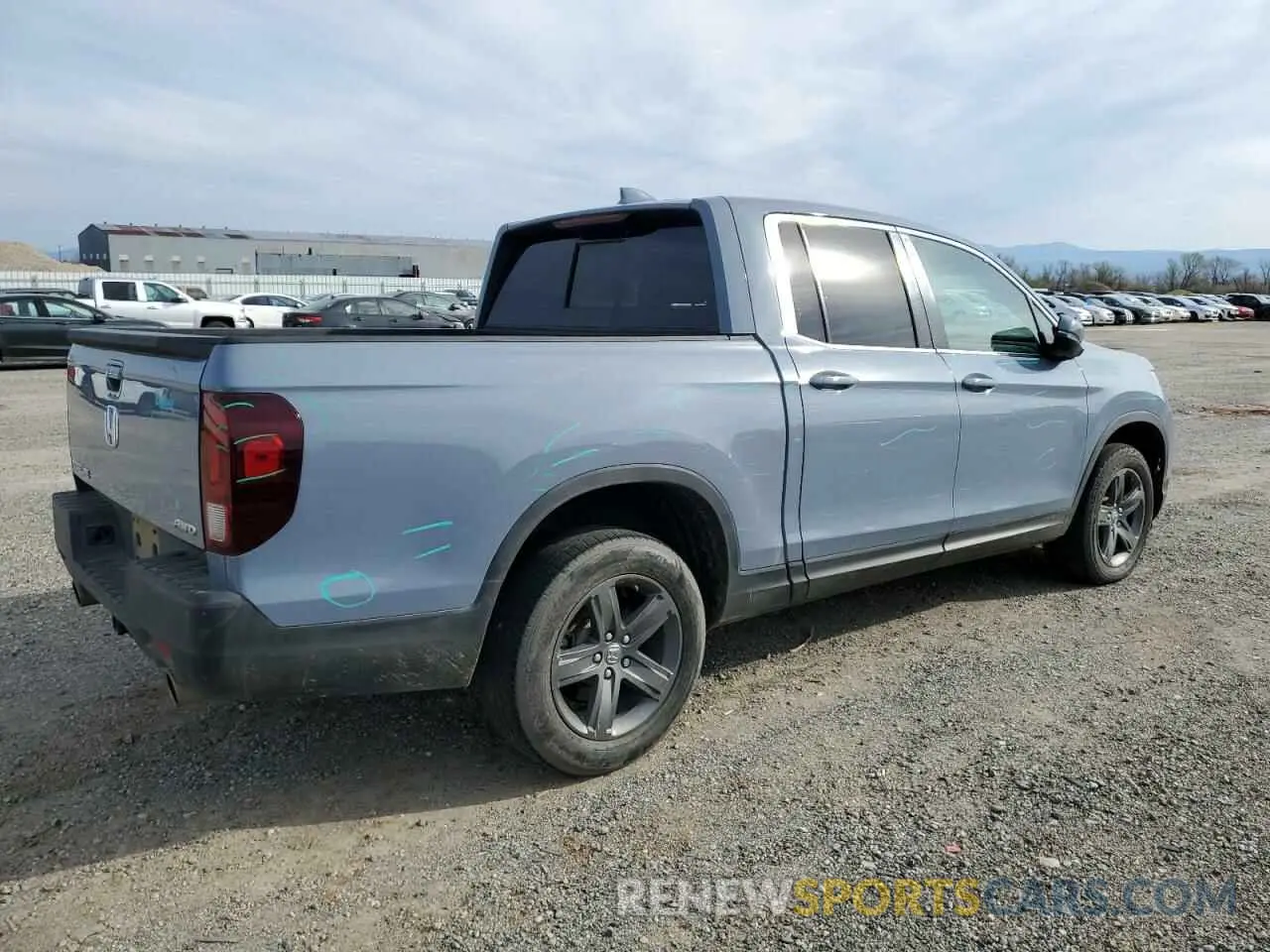3 Photograph of a damaged car 5FPYK3F58PB031033 HONDA RIDGELINE 2023