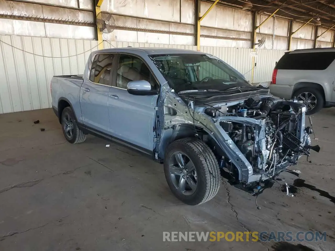 4 Photograph of a damaged car 5FPYK3F58PB067241 HONDA RIDGELINE 2023