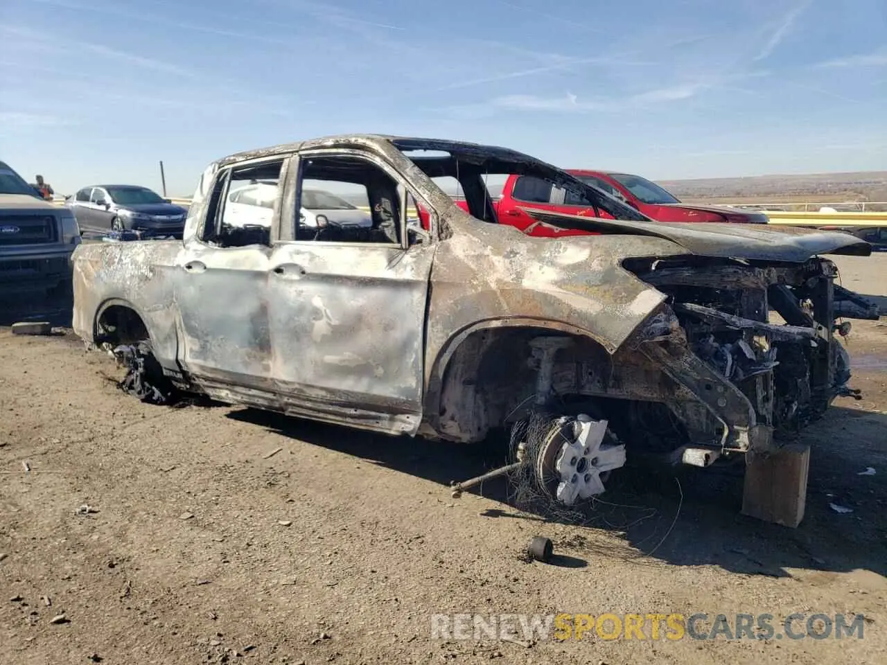 4 Photograph of a damaged car 5FPYK3F59PB035561 HONDA RIDGELINE 2023