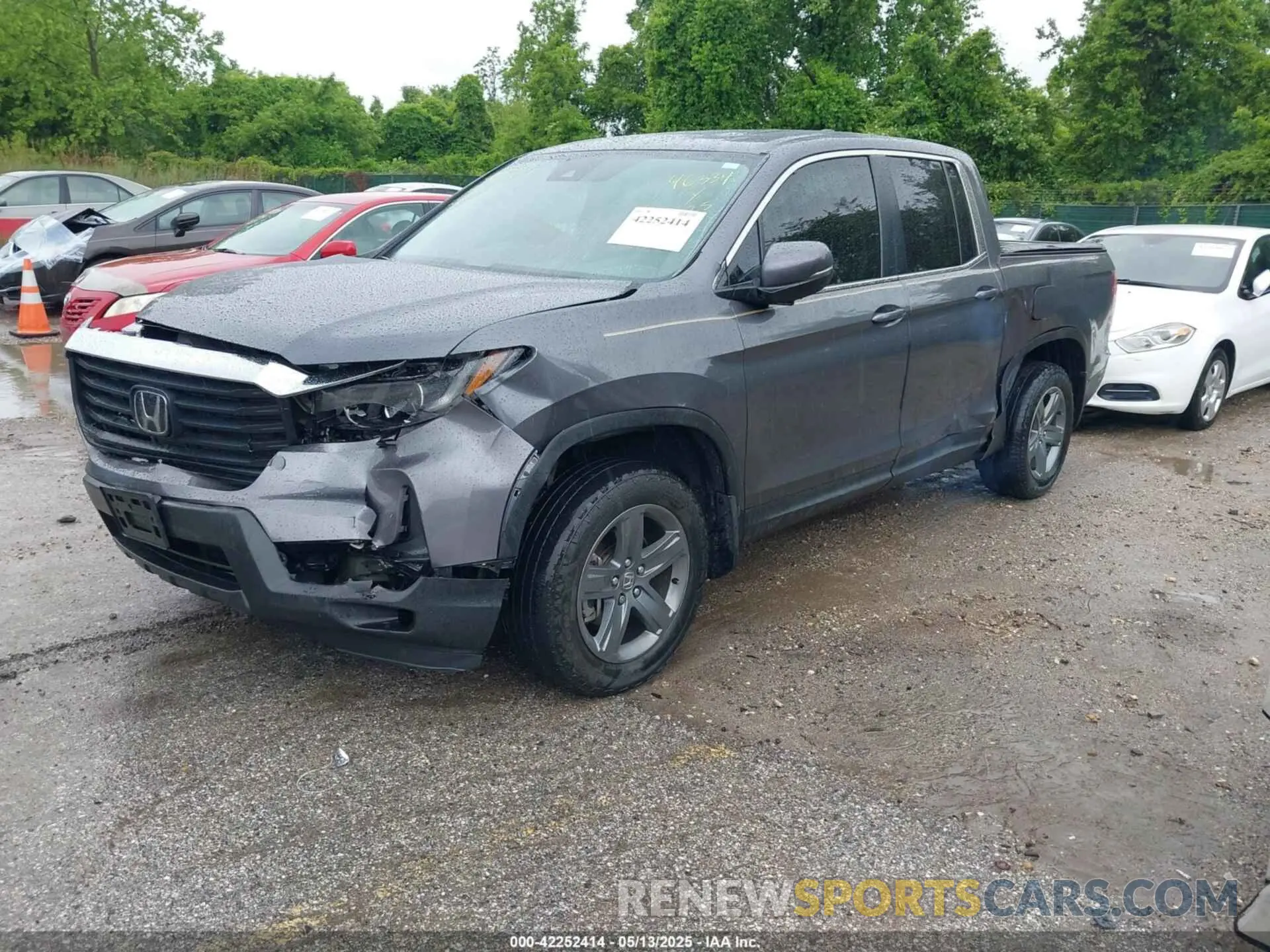 2 Photograph of a damaged car 5FPYK3F5XPB030014 HONDA RIDGELINE 2023
