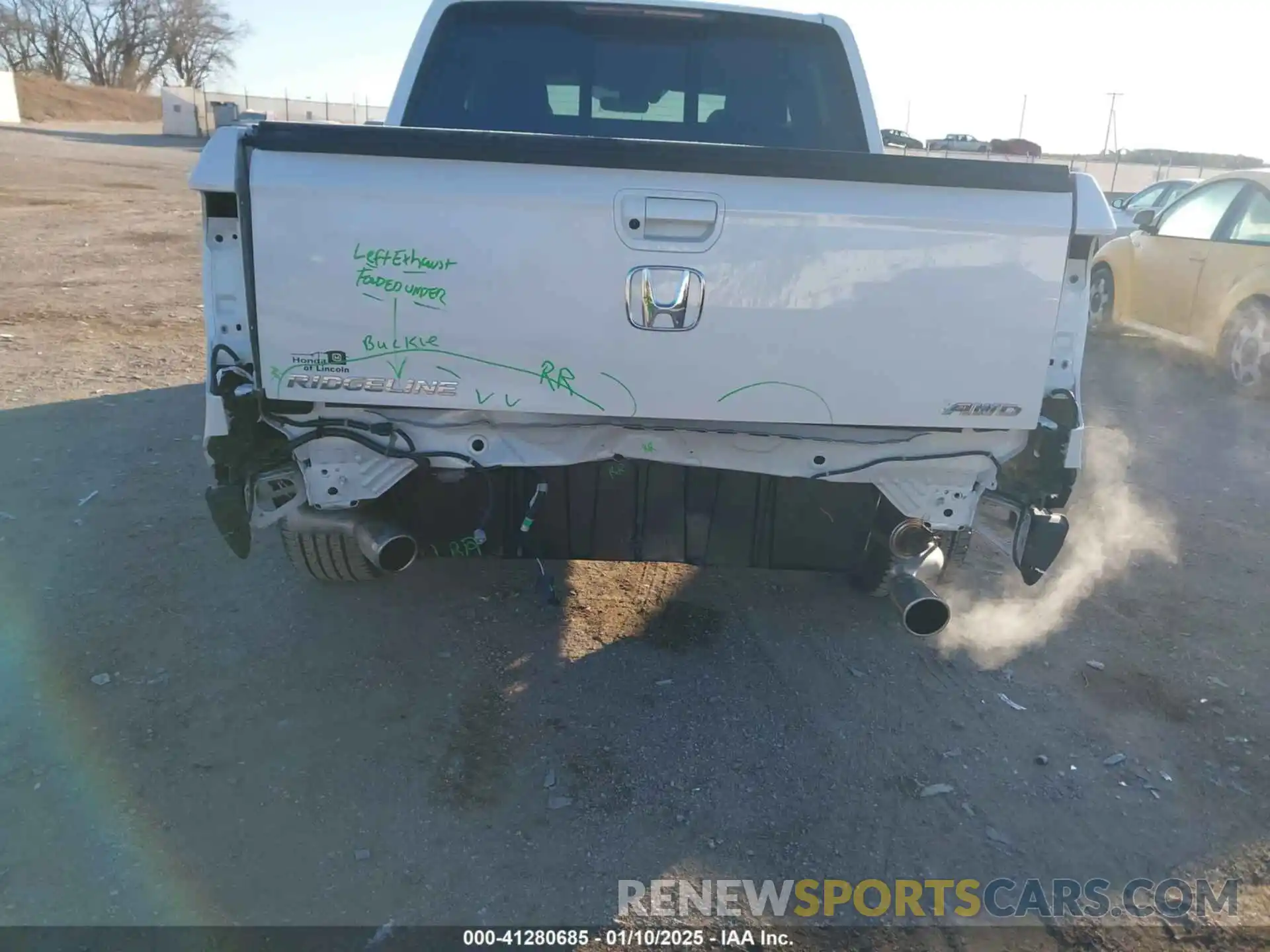 6 Photograph of a damaged car 5FPYK3F5XPB068729 HONDA RIDGELINE 2023