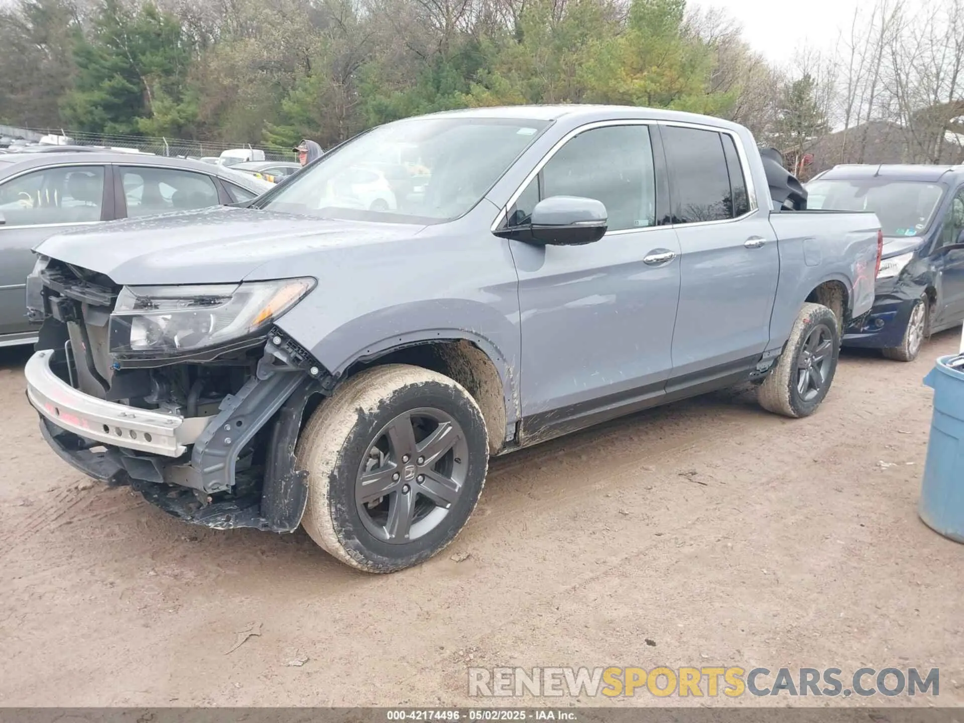 2 Photograph of a damaged car 5FPYK3F71PB005231 HONDA RIDGELINE 2023