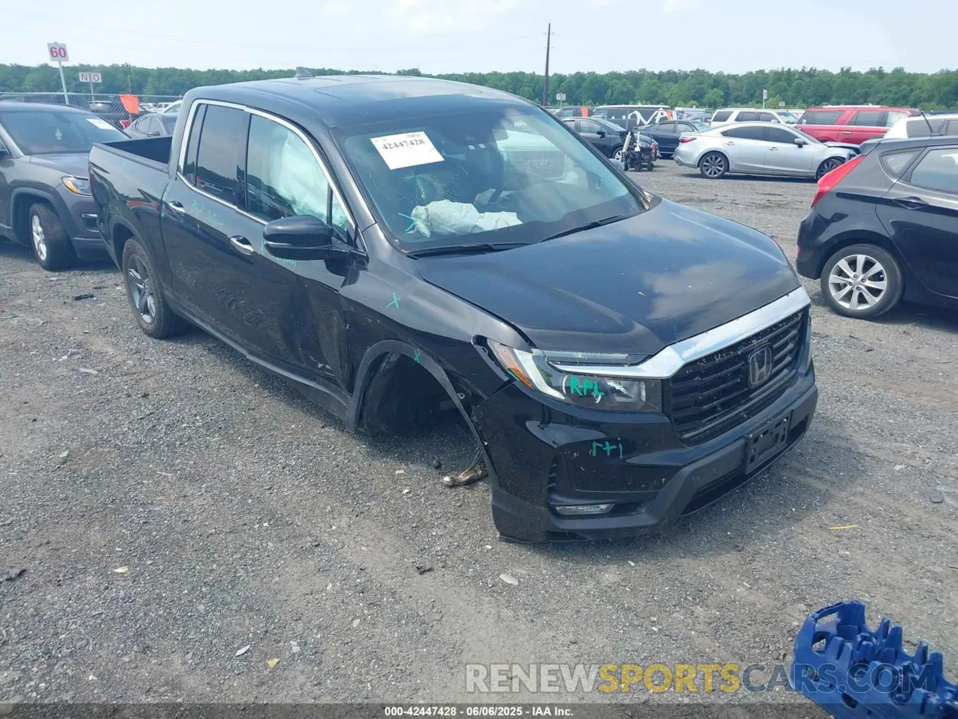 6 Photograph of a damaged car 5FPYK3F71PB022739 HONDA RIDGELINE 2023