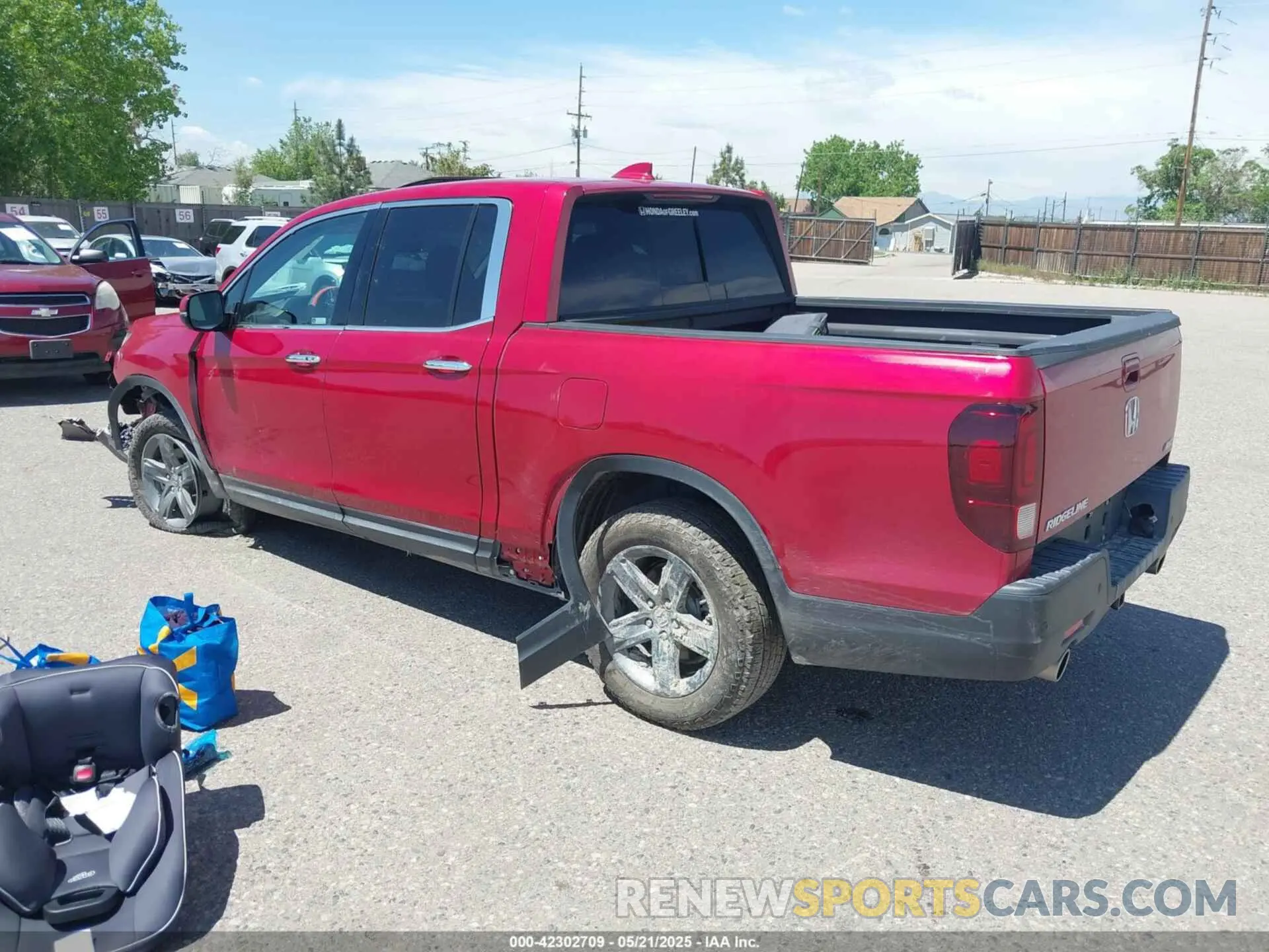 3 Photograph of a damaged car 5FPYK3F71PB034485 HONDA RIDGELINE 2023