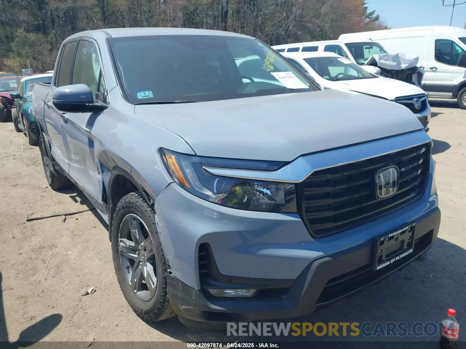 1 Photograph of a damaged car 5FPYK3F71PB060763 HONDA RIDGELINE 2023