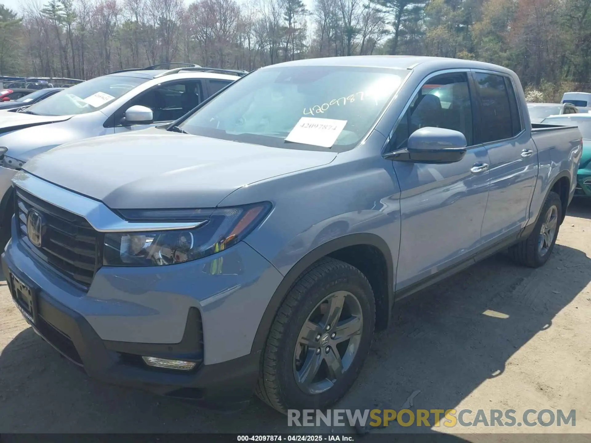 2 Photograph of a damaged car 5FPYK3F71PB060763 HONDA RIDGELINE 2023
