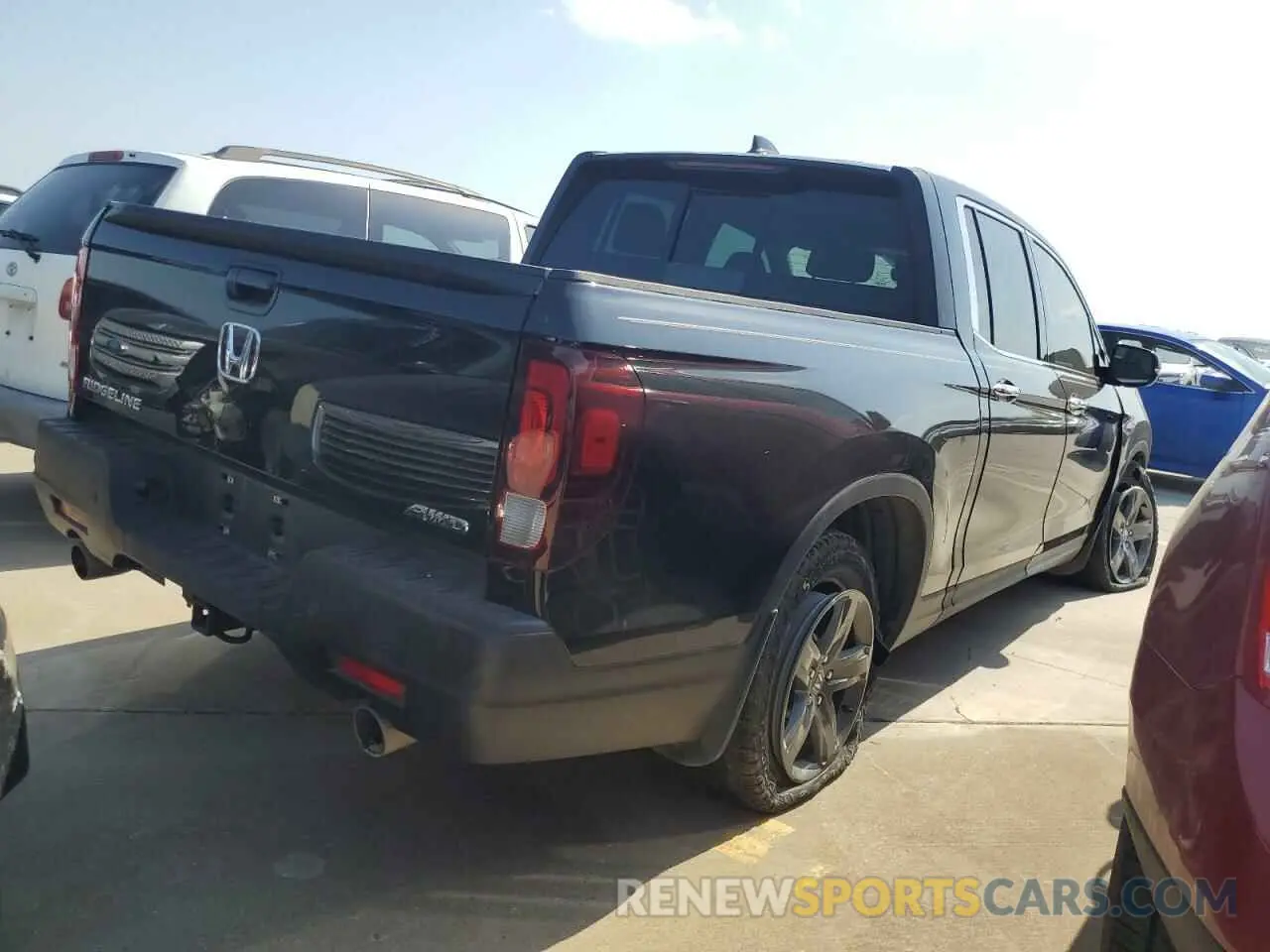 3 Photograph of a damaged car 5FPYK3F72PB001592 HONDA RIDGELINE 2023