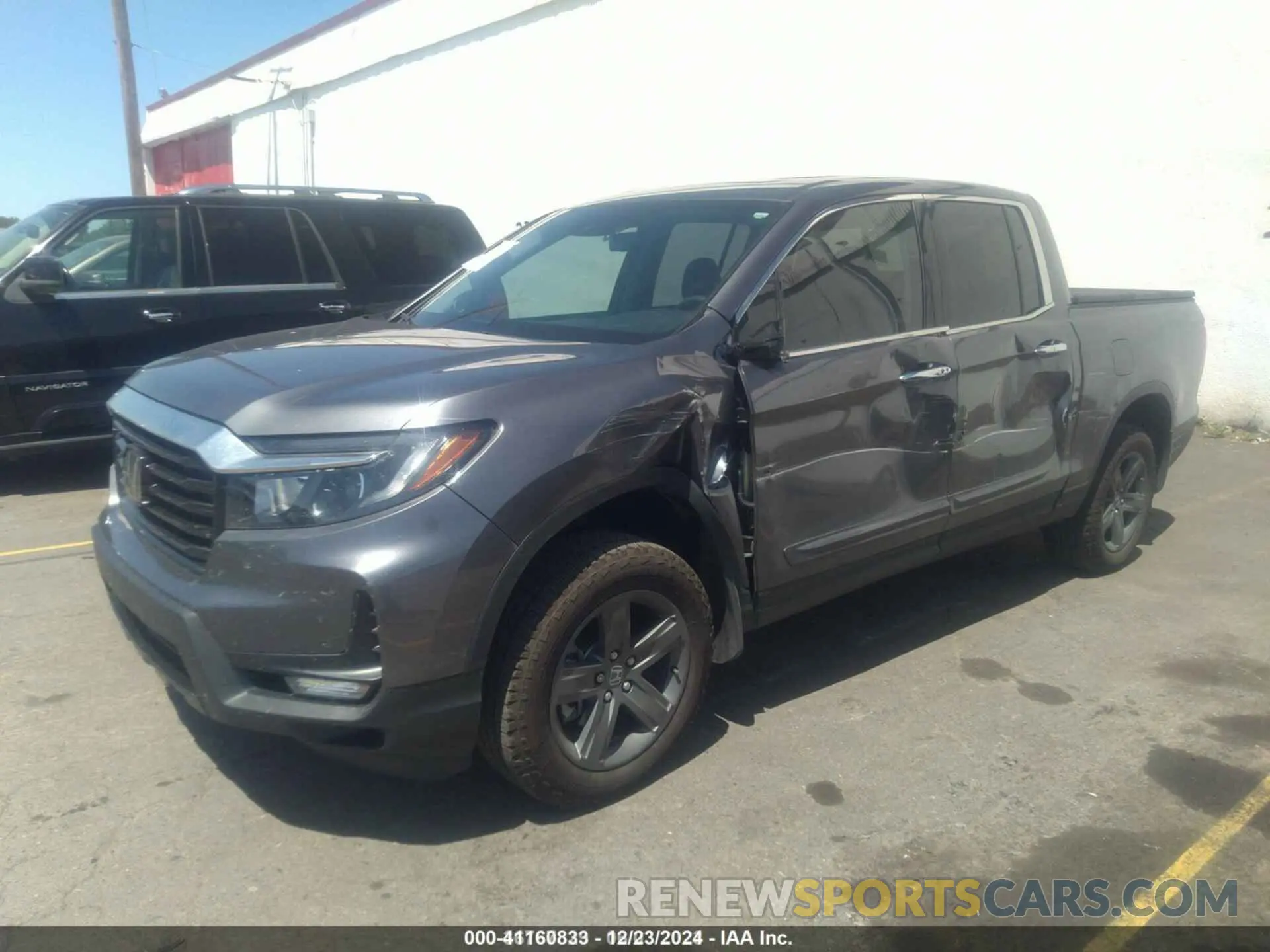 2 Photograph of a damaged car 5FPYK3F72PB025620 HONDA RIDGELINE 2023