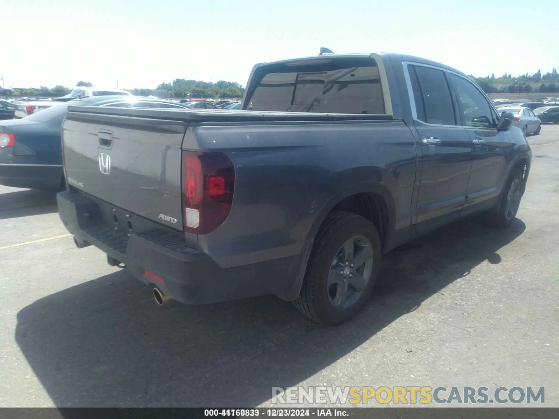 4 Photograph of a damaged car 5FPYK3F72PB025620 HONDA RIDGELINE 2023