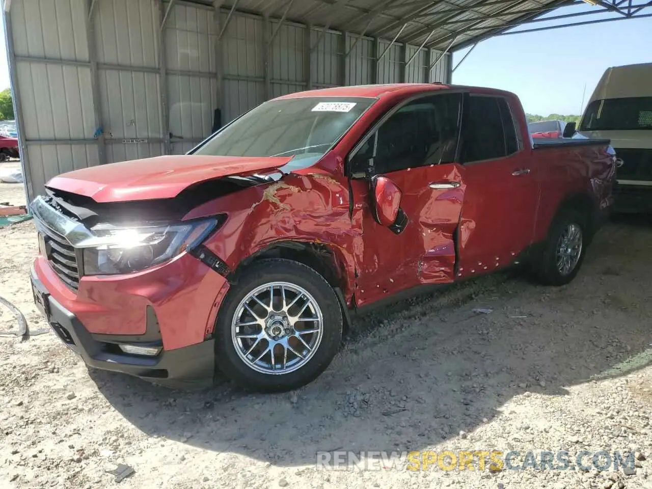 1 Photograph of a damaged car 5FPYK3F73PB013251 HONDA RIDGELINE 2023