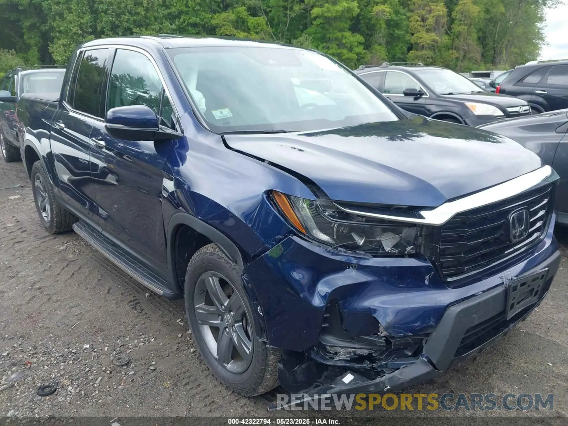 1 Photograph of a damaged car 5FPYK3F73PB047464 HONDA RIDGELINE 2023