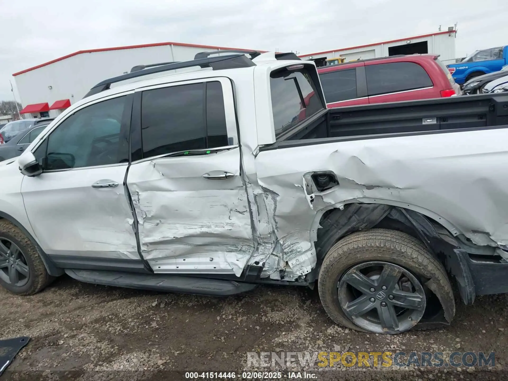 14 Photograph of a damaged car 5FPYK3F73PB054513 HONDA RIDGELINE 2023