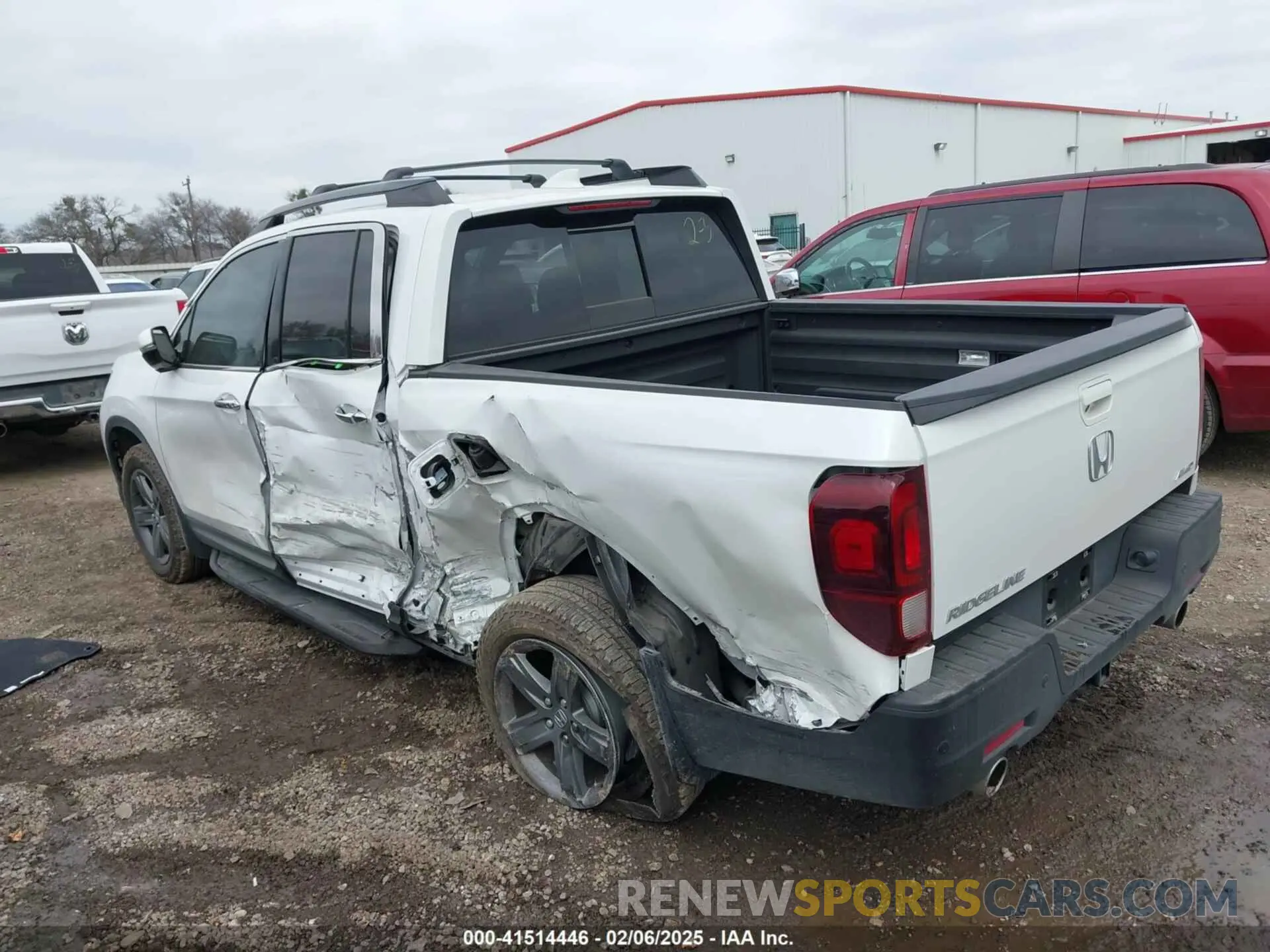3 Photograph of a damaged car 5FPYK3F73PB054513 HONDA RIDGELINE 2023