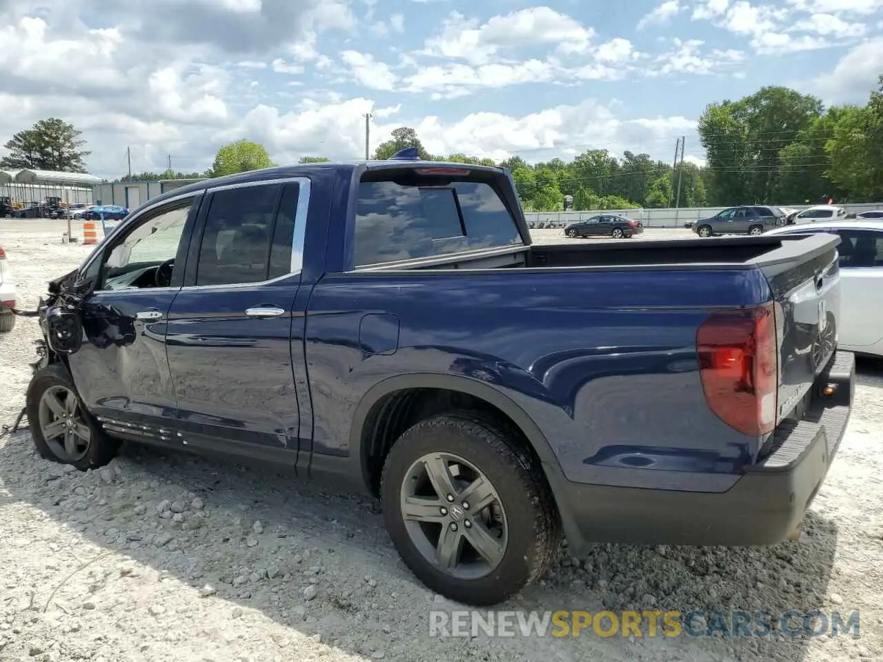 2 Photograph of a damaged car 5FPYK3F74PB037333 HONDA RIDGELINE 2023