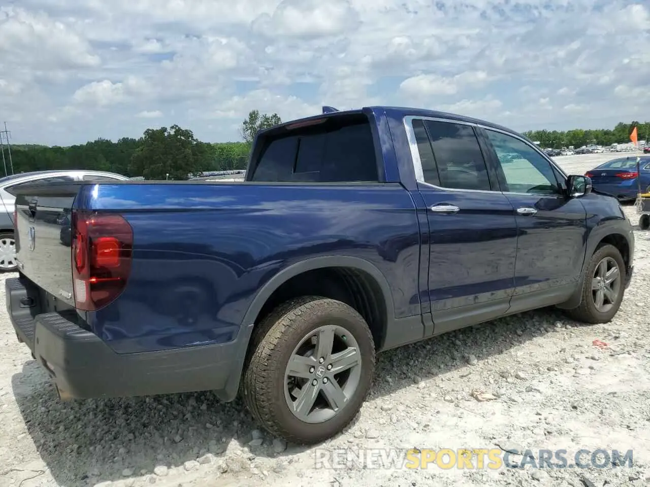 3 Photograph of a damaged car 5FPYK3F74PB037333 HONDA RIDGELINE 2023