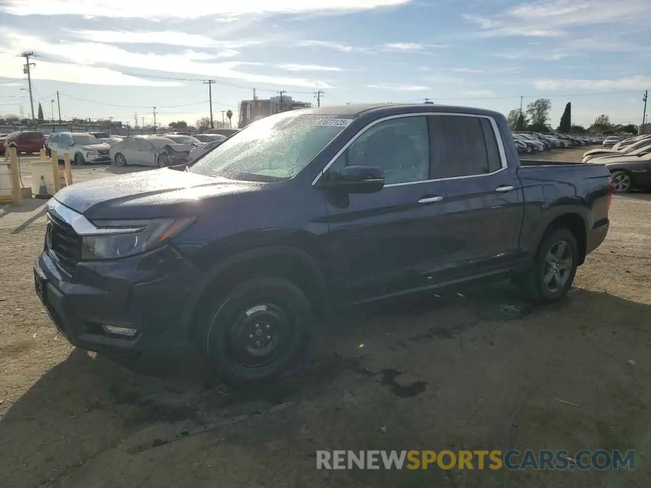 1 Photograph of a damaged car 5FPYK3F74PB039311 HONDA RIDGELINE 2023