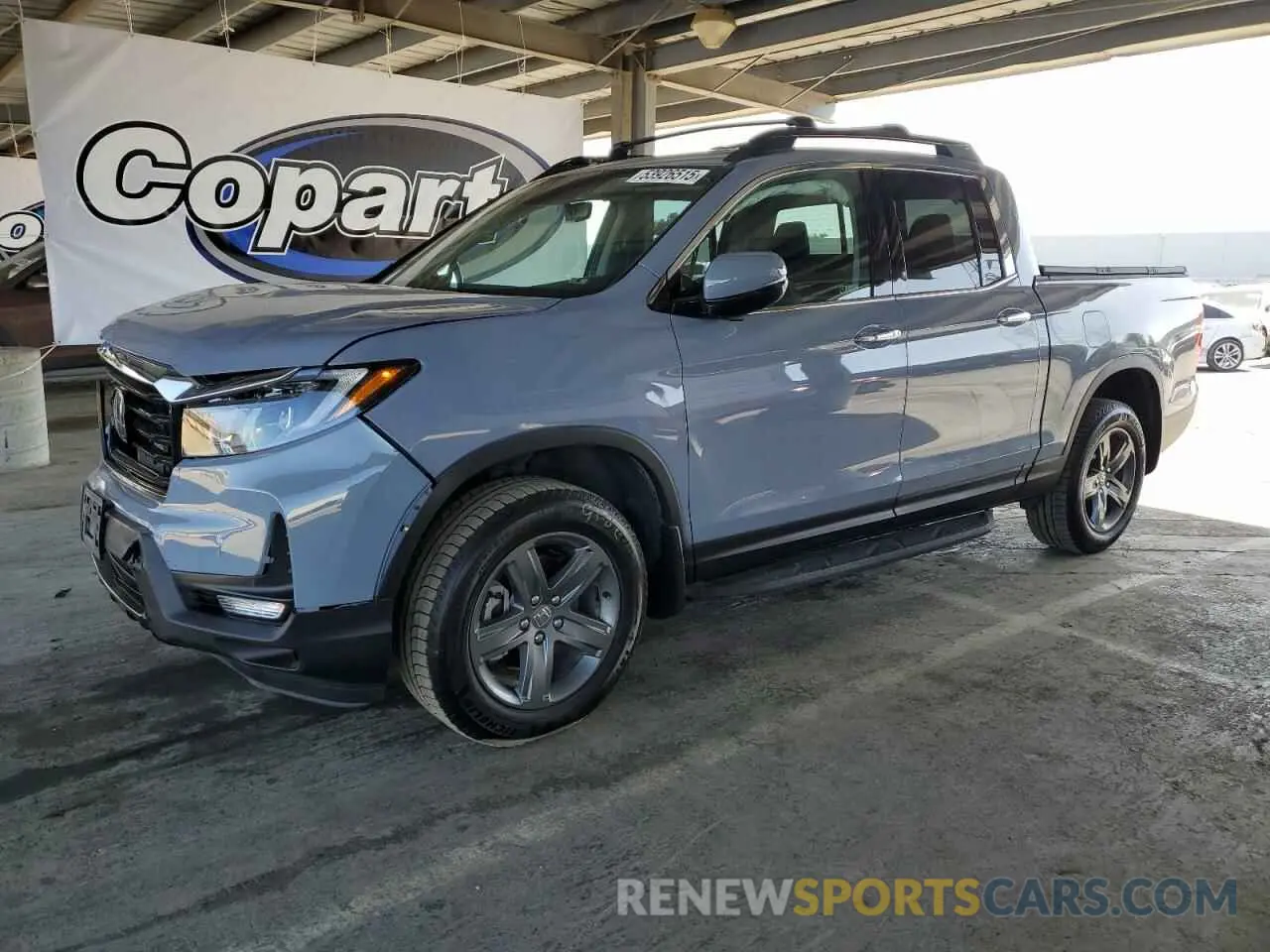 1 Photograph of a damaged car 5FPYK3F74PB043228 HONDA RIDGELINE 2023
