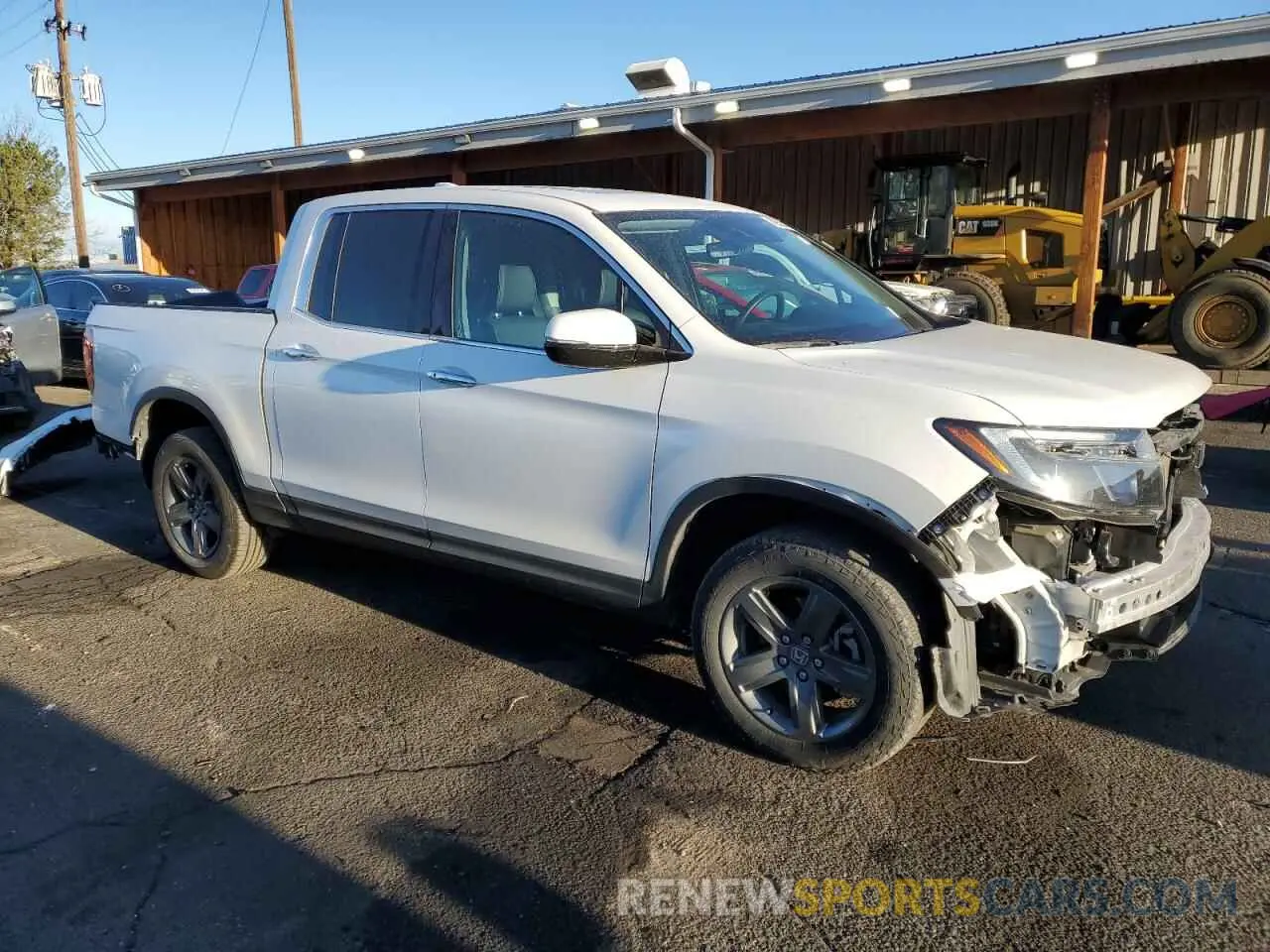 4 Photograph of a damaged car 5FPYK3F74PB058523 HONDA RIDGELINE 2023