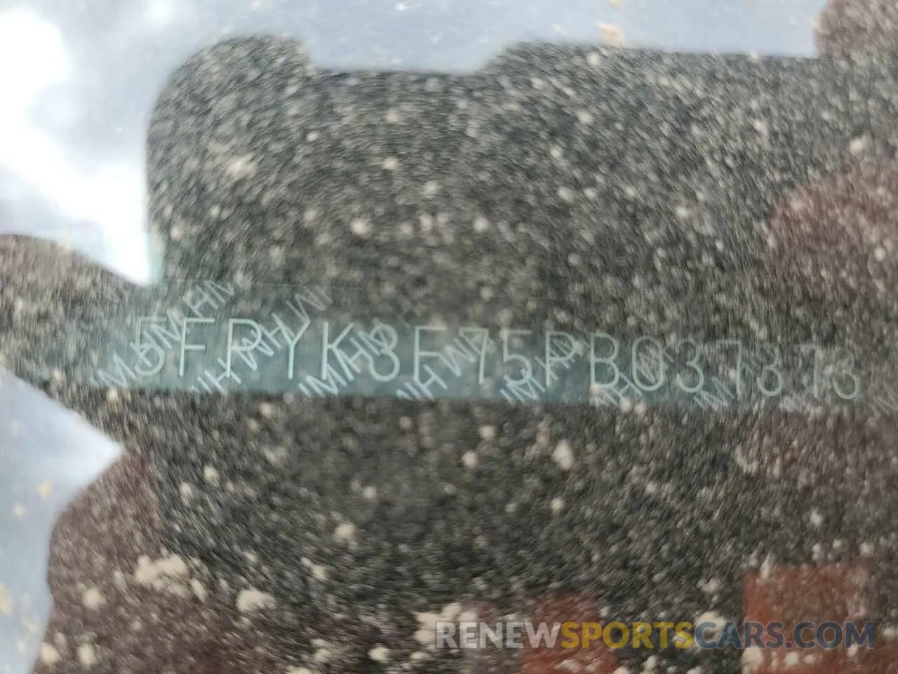 13 Photograph of a damaged car 5FPYK3F75PB037373 HONDA RIDGELINE 2023