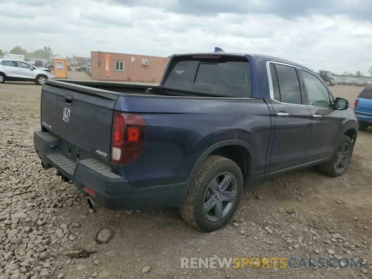 3 Photograph of a damaged car 5FPYK3F75PB037373 HONDA RIDGELINE 2023