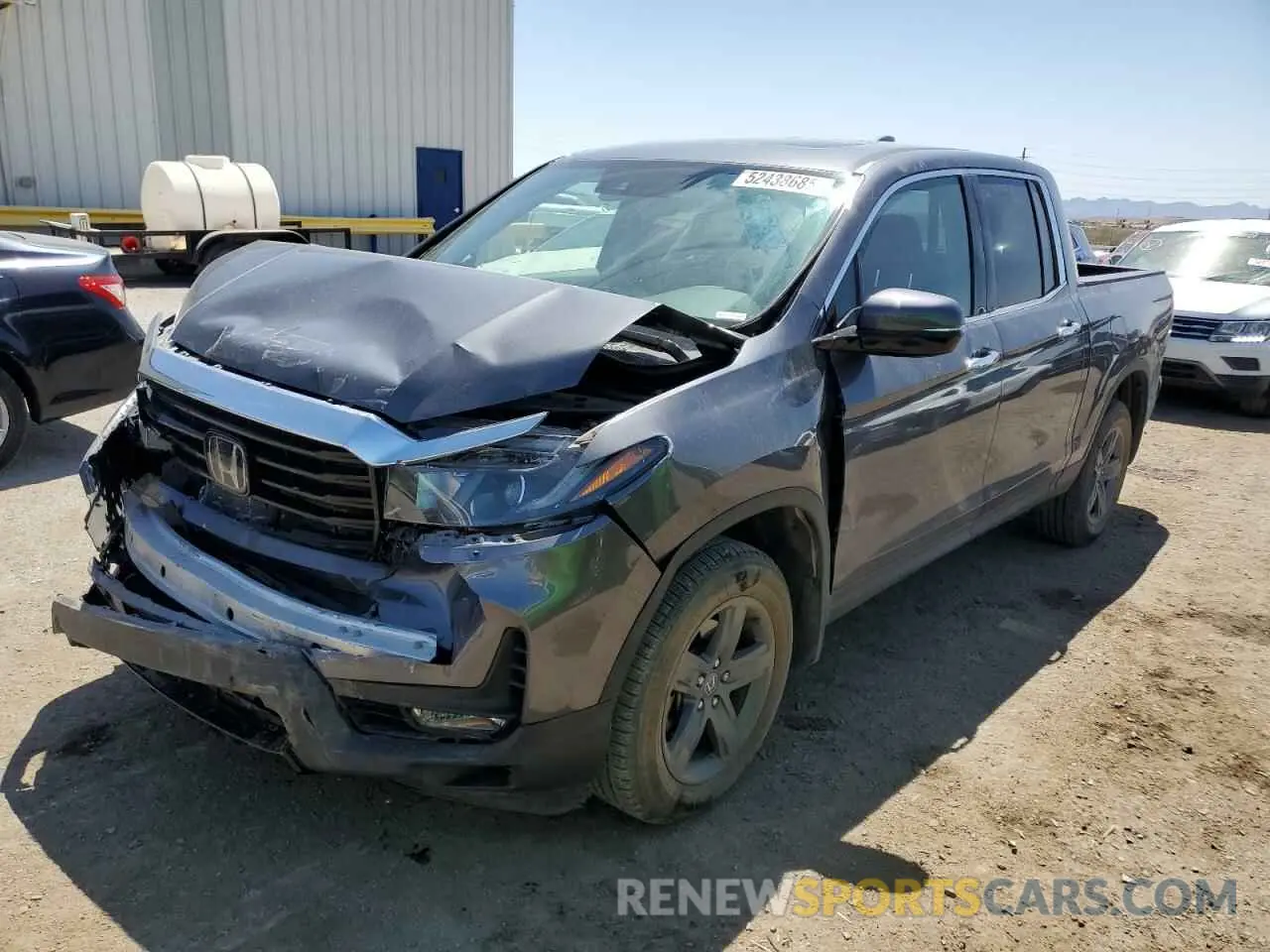 1 Photograph of a damaged car 5FPYK3F76PB003345 HONDA RIDGELINE 2023