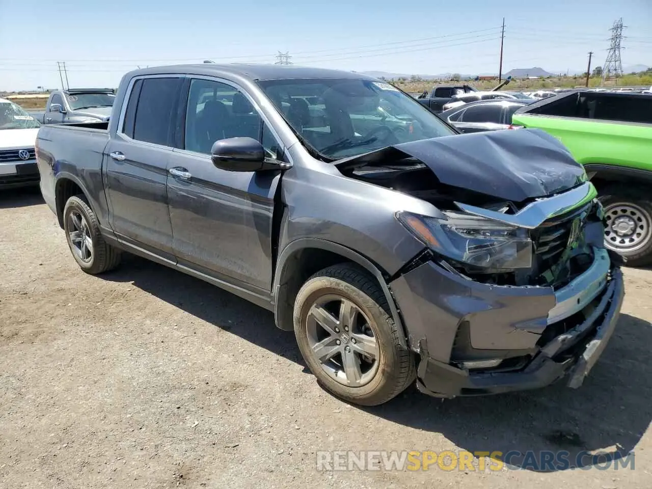 4 Photograph of a damaged car 5FPYK3F76PB003345 HONDA RIDGELINE 2023
