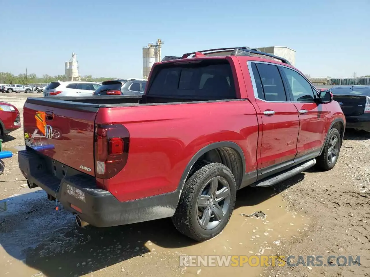 3 Photograph of a damaged car 5FPYK3F76PB016502 HONDA RIDGELINE 2023