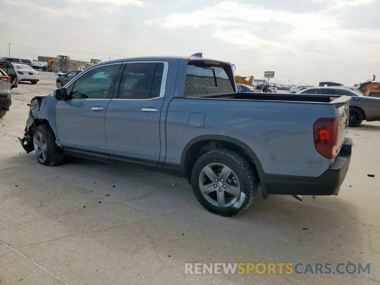 2 Photograph of a damaged car 5FPYK3F76PB036572 HONDA RIDGELINE 2023